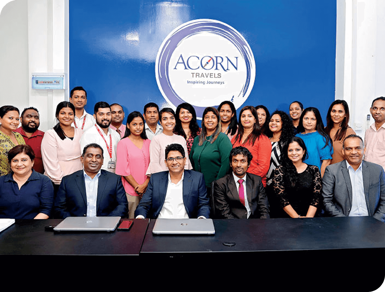 Traveler with suitcase